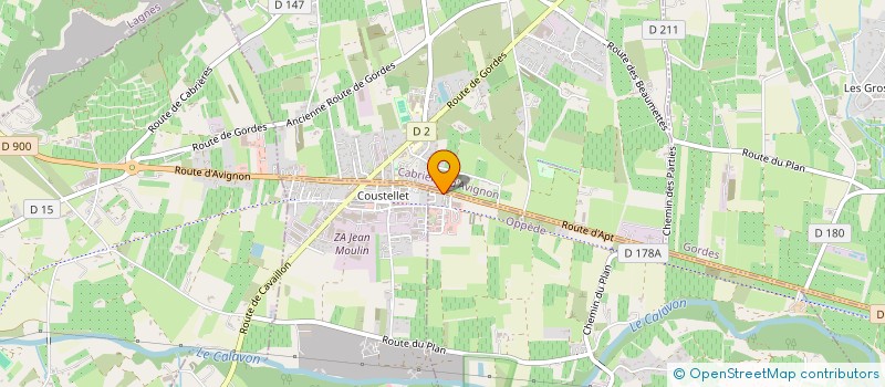 localisation de l'entreprise KTJ  OPPEDE