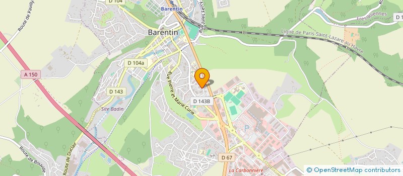 localisation de l'entreprise KTJ INVEST  BARENTIN