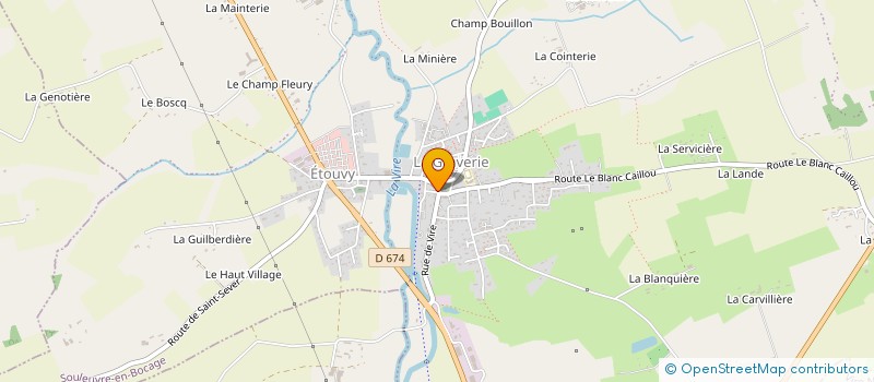 localisation de l'entreprise KTK CONSEIL  SOULEUVRE EN BOCAGE