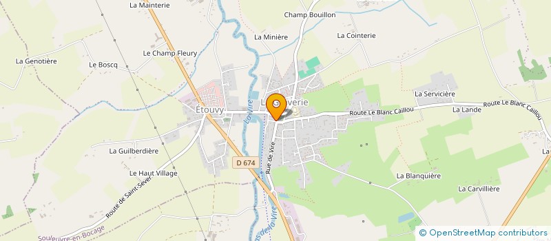 localisation de l'entreprise KTK IMMOBILIER  SOULEUVRE EN BOCAGE