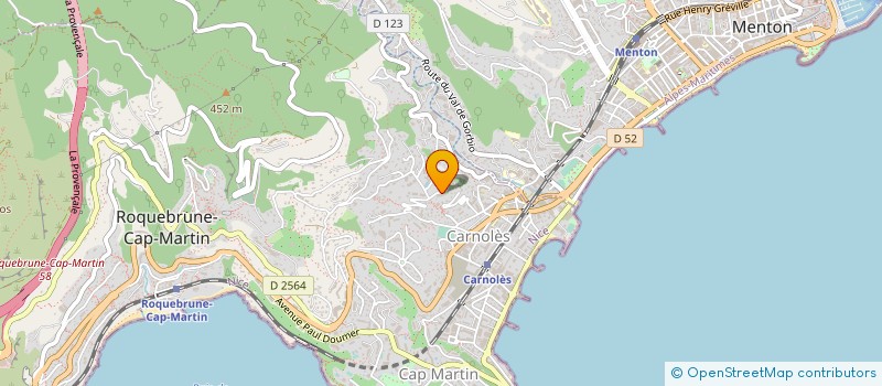 localisation de l'entreprise KTM à ROQUEBRUNE-CAP-MARTIN