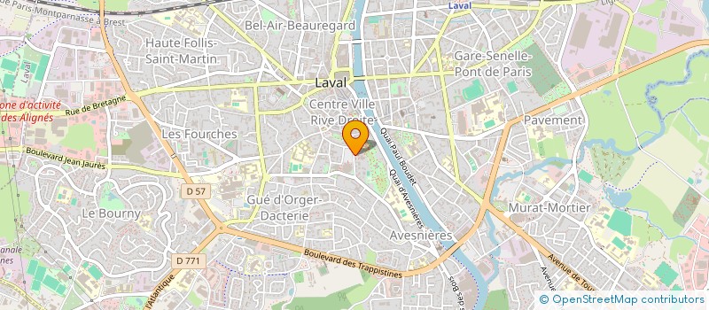 localisation de l'entreprise KTM à LAVAL