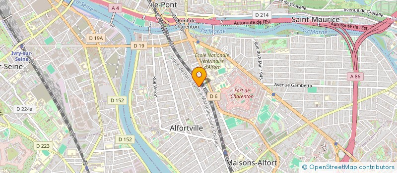 localisation de l'entreprise KTM à ALFORTVILLE