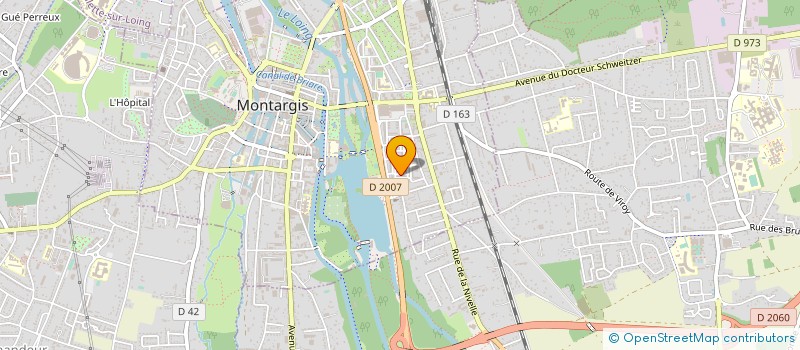 localisation de l'entreprise KTM à MONTARGIS