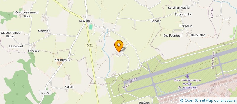localisation de l'entreprise KTM à SAINT-DERRIEN