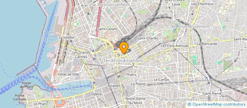 localisation de l'entreprise KTM CAMPUS à MARSEILLE