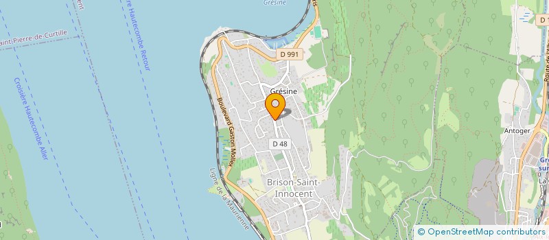 localisation de l'entreprise KTM IMMOBILIER  BRISON-SAINT-INNOCENT