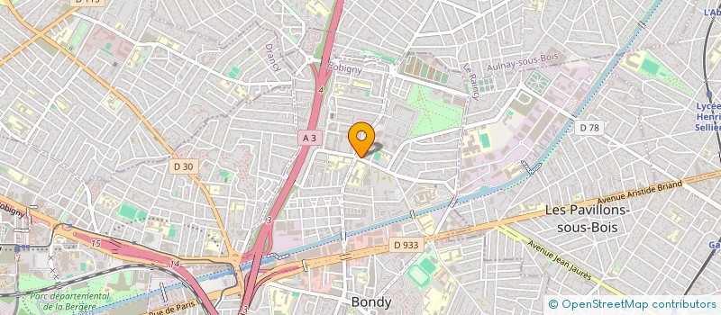 localisation de l'entreprise KTM TRANSPORTS à BONDY