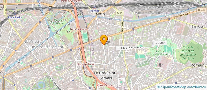 localisation de l'entreprise KTN  PANTIN