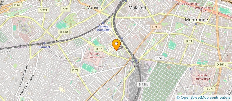 localisation de l'entreprise KTO à MALAKOFF