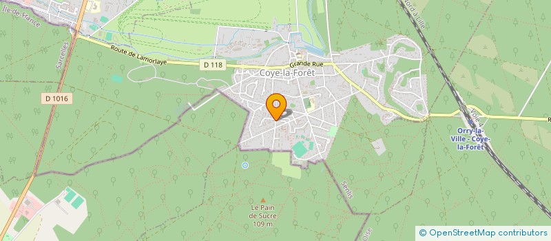 localisation de l'entreprise KTOOLS TECHNOLOGY à COYE-LA-FORET