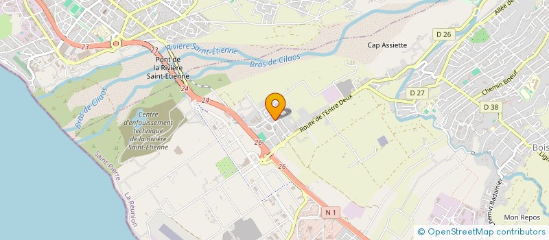 localisation de l'entreprise KTP SARL  SAINT-PIERRE