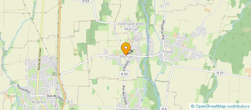 localisation de l'entreprise KTPM SERVICES  MARSAC