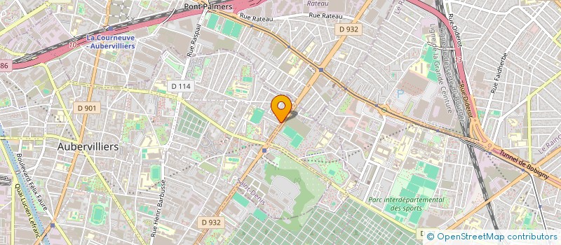 localisation de l'entreprise KTR  AUBERVILLIERS