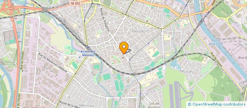 localisation de l'entreprise KTR TRANSPORTS à STRASBOURG