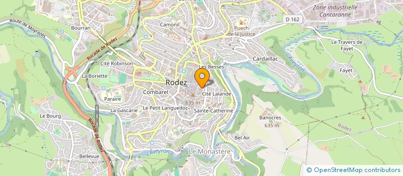 localisation de l'entreprise KTRENOV HABITAT à RODEZ