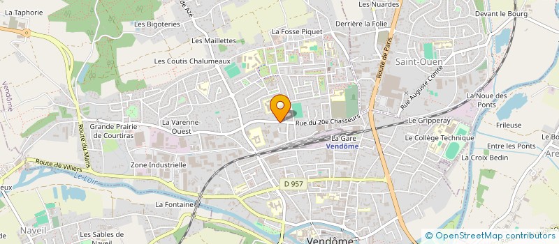 localisation de l'entreprise KTS  VENDOME