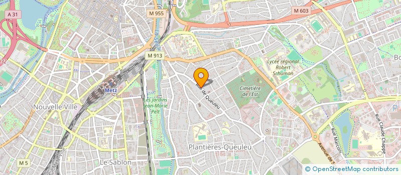 localisation de l'entreprise KTV  METZ