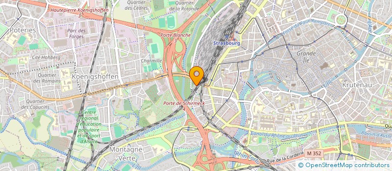 localisation de l'entreprise KU-AN à STRASBOURG