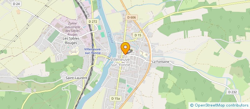 localisation de l'entreprise KU-B IMMO  VILLENEUVE-SUR-YONNE