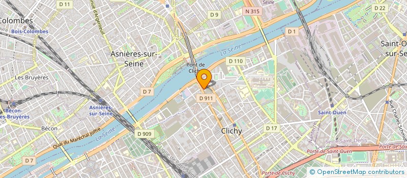 localisation de l'entreprise KU.MI NUAGE à CLICHY