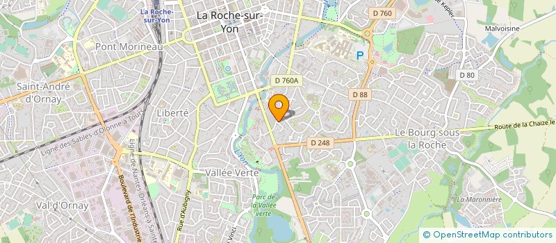 localisation de l'entreprise KUADRIHOLI à LA ROCHE-SUR-YON