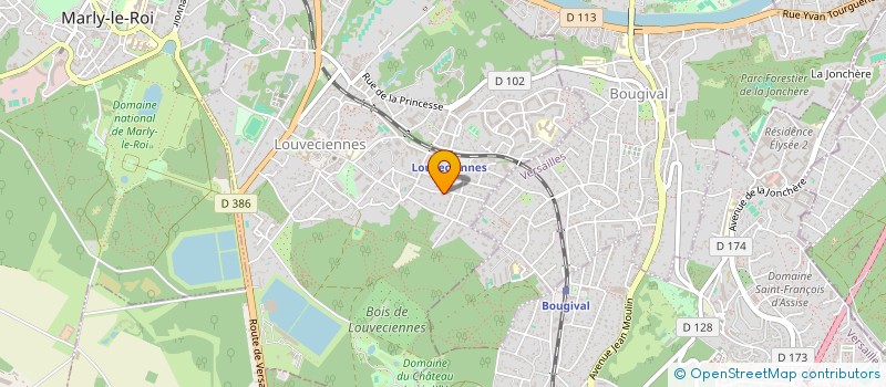 localisation de l'entreprise KUB CONSULT  LOUVECIENNES