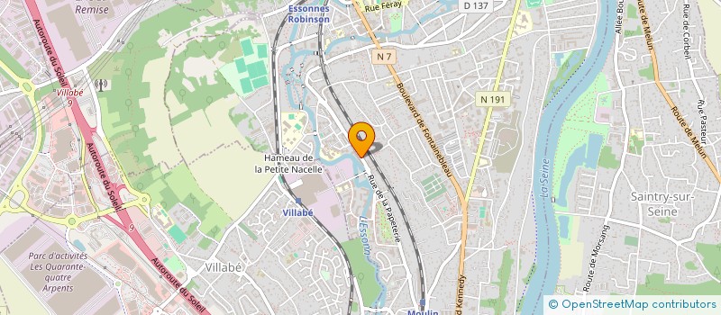 localisation de l'entreprise KUBANDCOS à CORBEIL-ESSONNES