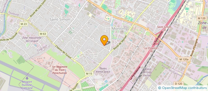 localisation de l'entreprise KUBCAZEAUX à TOULOUSE