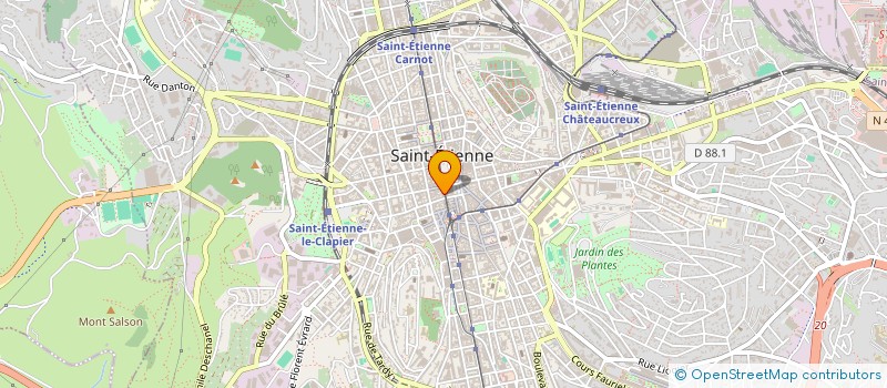 localisation de l'entreprise KUBE OPC  SAINT-ETIENNE