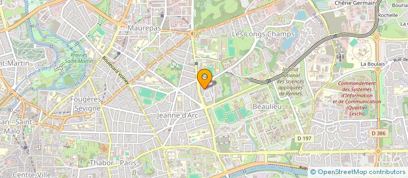 localisation de l'entreprise KUBERDYN à RENNES