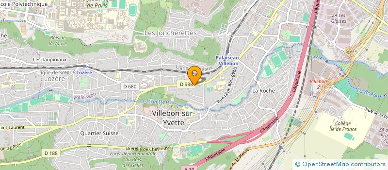 localisation de l'entreprise KUBERNIS CONSEIL à PALAISEAU