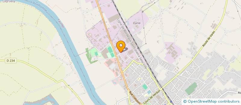 localisation de l'entreprise KUBEX  TONNEINS