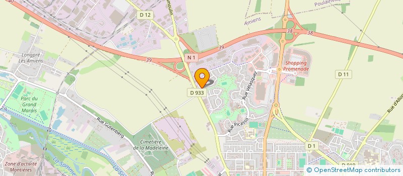localisation de l'entreprise KUBIC à AMIENS