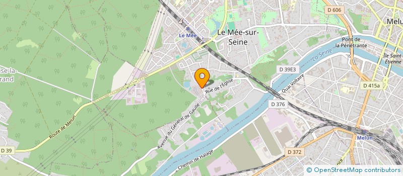 localisation de l'entreprise KUBICA FRANCOIS ET LIVET TANIA  LE MEE-SUR-SEINE