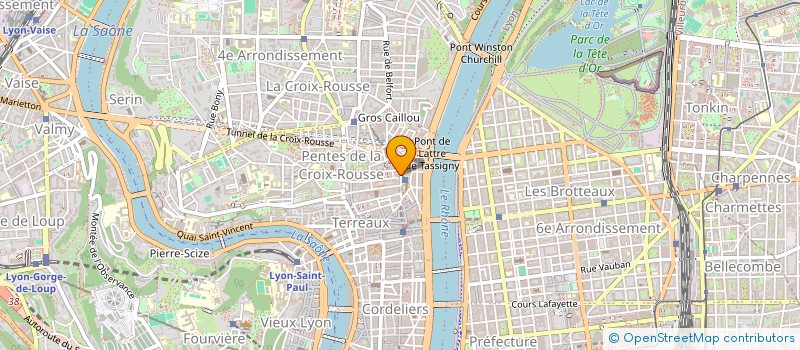 localisation de l'entreprise KUBIK à LYON