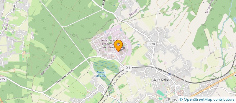 localisation de l'entreprise KUBIK  BONS-EN-CHABLAIS