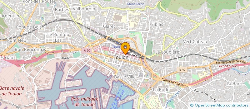 localisation de l'entreprise KUBILAI KHAN INVESTIGATION à TOULON