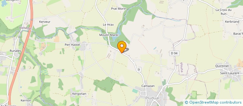 localisation de l'entreprise KUBIWOOD à PLELO
