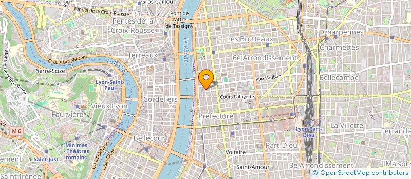 localisation de l'entreprise KUBIX à LYON