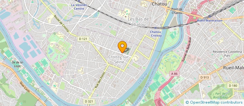 localisation de l'entreprise KUBIZ à CROISSY-SUR-SEINE