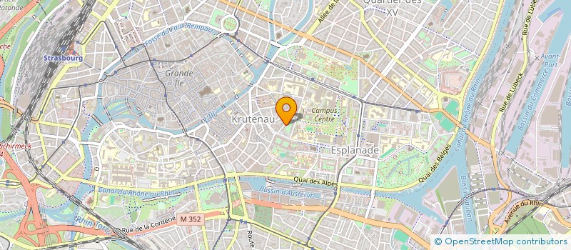 localisation de l'entreprise KUBLER à STRASBOURG