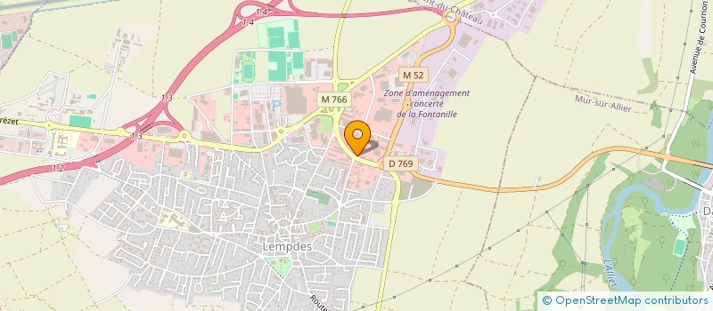 localisation de l'entreprise KUBLOK  LEMPDES