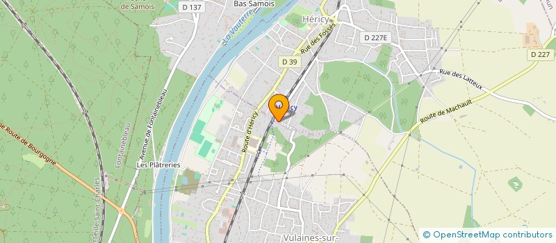 localisation de l'entreprise KUBMAR  VULAINES-SUR-SEINE