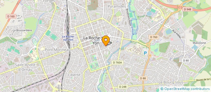 localisation de l'entreprise KUCA à LA ROCHE-SUR-YON