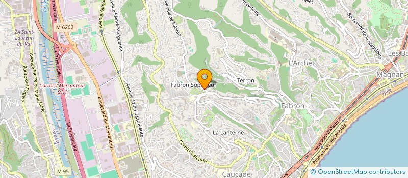 localisation de l'entreprise KUCA MEDNA (LE RUCHER) à NICE