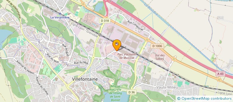 localisation de l'entreprise KUCUK  VAULX-MILIEU