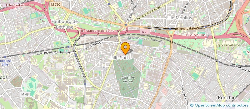 localisation de l'entreprise KUDE à LILLE
