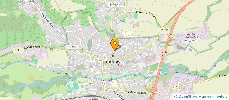 localisation de l'entreprise KUENEMANN MICHEL SERVICES  LAUTENBACH