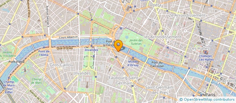 localisation de l'entreprise KUGEL & CIE  PARIS